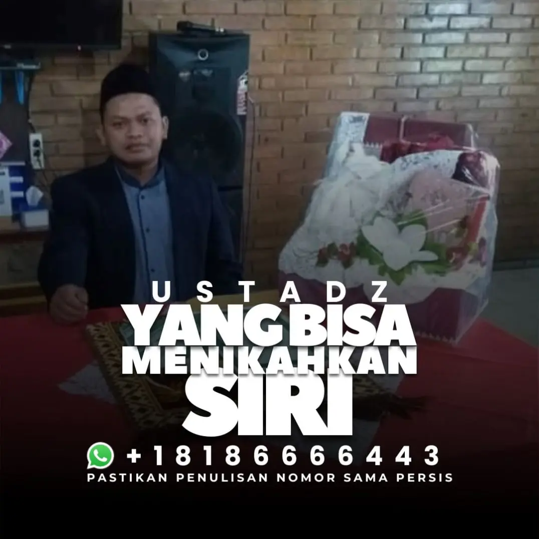 Ustadz yang Bisa Menikahkan Siri